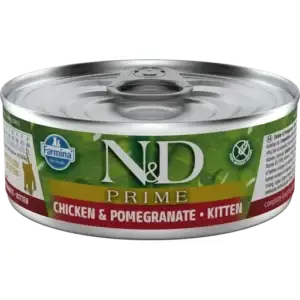 N&D Prime Yavru Kedi Maması Tavuklu ve Nar Aromalı 70 gr